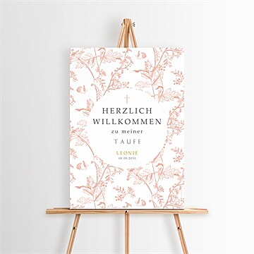Willkommensschild Taufe ref. N260190