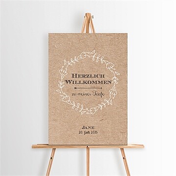 Willkommensschild Taufe ref. N260176