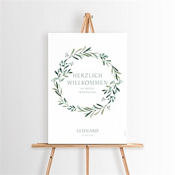 Willkommensschild Kommunion ref. N260246