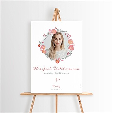 Willkommensschild Konfirmation ref. N260322