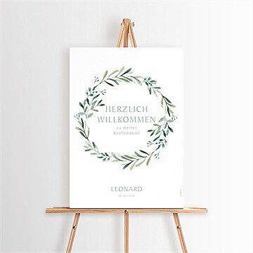 Willkommensschild Konfirmation ref. N260324