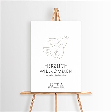 Willkommensschild Konfirmation ref. N260327