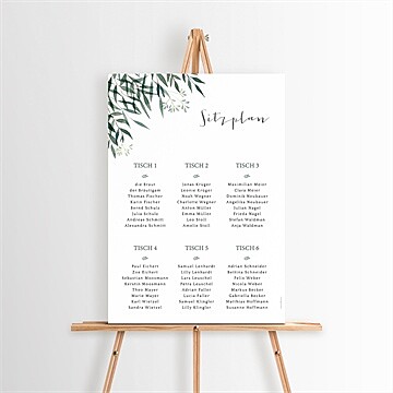 Sitzplan Hochzeit ref. N26084