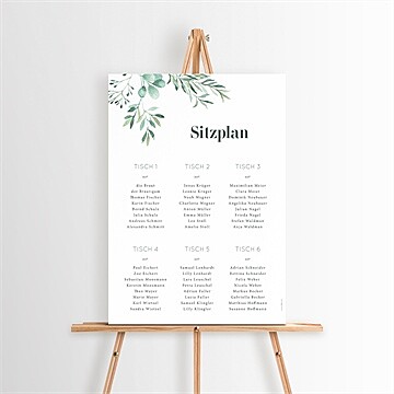 Sitzplan Hochzeit ref. N26094