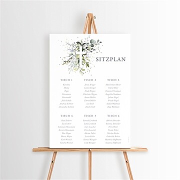 Sitzplan Taufe ref. N260277