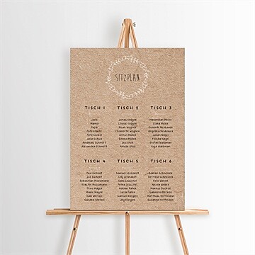 Sitzplan Taufe ref. N260177