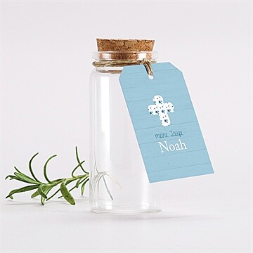 Glasfläschchen mit Korken Taufe ref. N291373