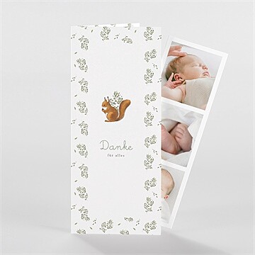 Dankeskarte Geburt ref. N981231