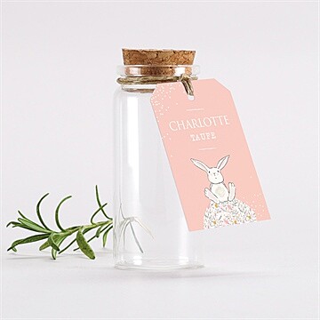 Glasfläschchen mit Korken Taufe ref. N291370