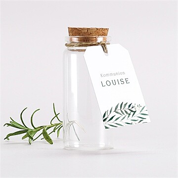 Glasfläschchen mit Korken Kommunion ref. N291357