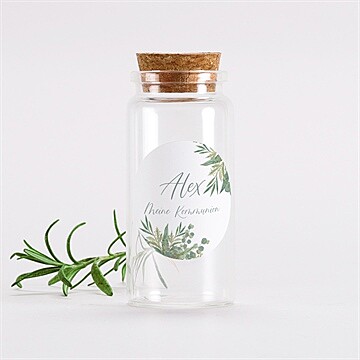 Glasfläschchen mit Korken Kommunion ref. N3601377