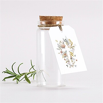 Glasfläschchen mit Korken Kommunion ref. N291646