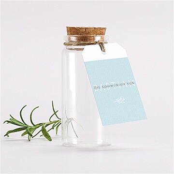 Glasfläschchen mit Korken Kommunion ref. N291818