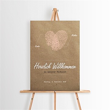 Willkommensschild Hochzeit ref. N260126