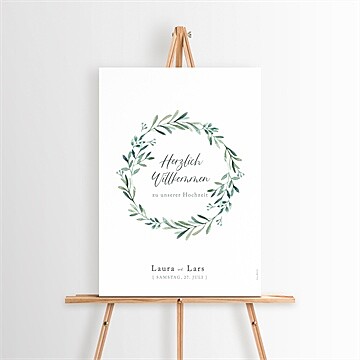 Willkommensschild Hochzeit ref. N260154