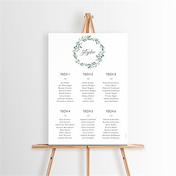 Sitzplan Hochzeit ref. N26097