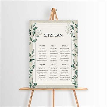 Sitzplan Hochzeit ref. N260342