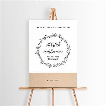 Willkommensschild Hochzeit ref. N260138