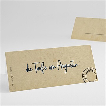 Tischkarte Taufe ref. N440985