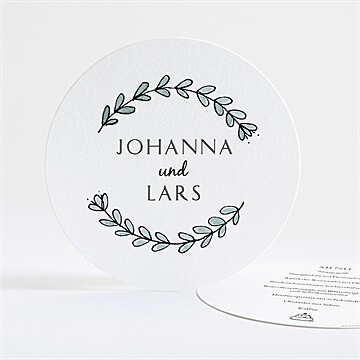 Menükarte Hochzeit Ref. N321169