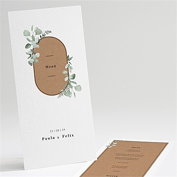 Menükarte Hochzeit Ref. N221328