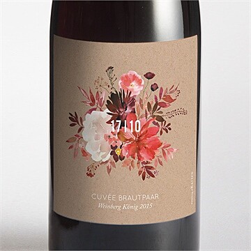 Flaschenetikett Hochzeit ref. N3002131