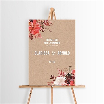 Willkommensschild Hochzeit ref. N260396