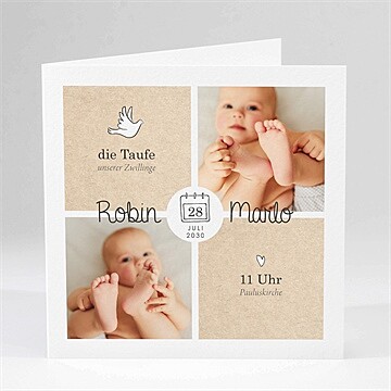 Einladung Taufe Ref. N451587