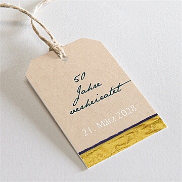 Geschenkanhänger Hochzeitsjubiläum ref. N291949