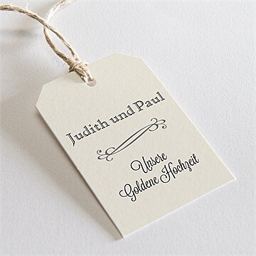 Geschenkanhänger Hochzeitsjubiläum Ref. N291939