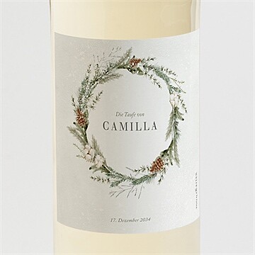 Flaschenetikett Taufe ref. N3002036