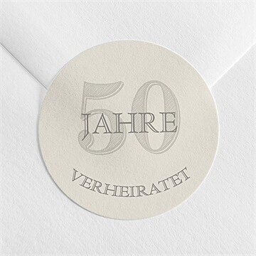 Aufkleber Hochzeitsjubiläum Ref. N3602199