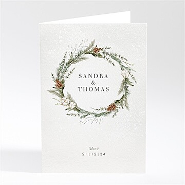 Menükarte Hochzeit Ref. N401906