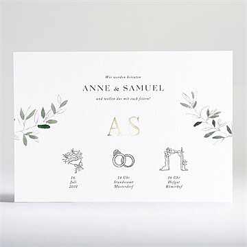 Hochzeitseinladung Ref. N141100