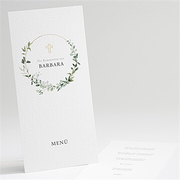 Menükarte Kommunion ref. N221324