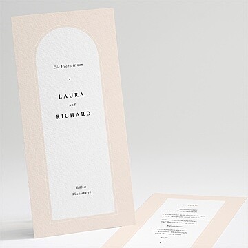 Menükarte Hochzeit ref. N221301