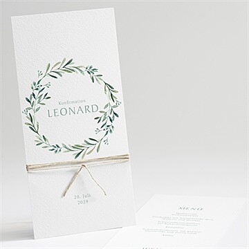 Menükarte Konfirmation ref. N221371