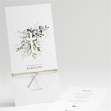 Menükarte Konfirmation ref. N221373