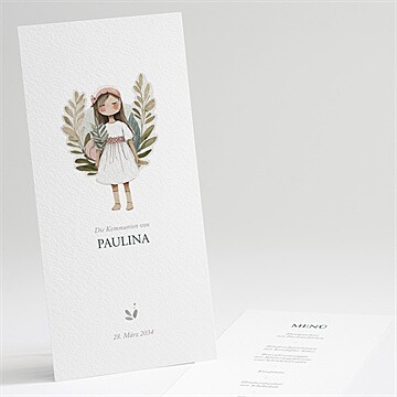 Menükarte Kommunion ref. N221320