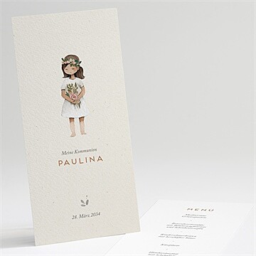 Menükarte Kommunion ref. N221318