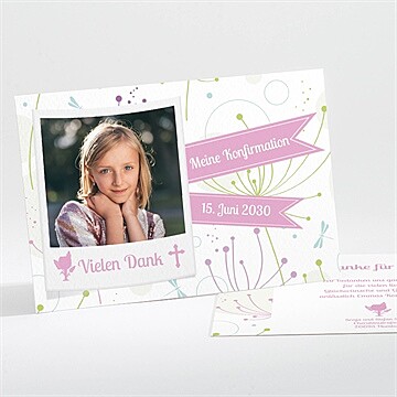 Dankeskarte Konfirmation Ref. N111357