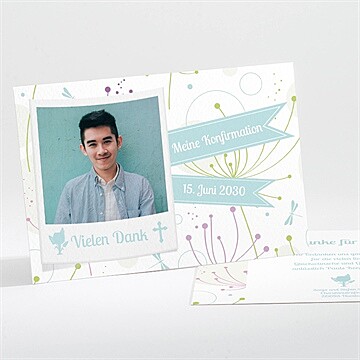Dankeskarte Konfirmation Ref. N111358