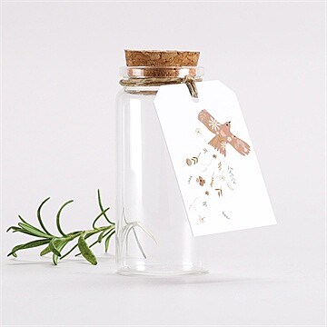 Glasfläschchen mit Korken Kommunion ref. N291815