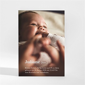 Geburtskarte Ref. N210171