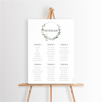 Sitzplan Taufe ref. N260263