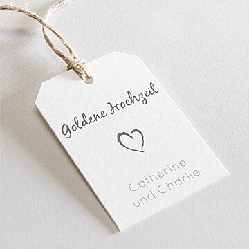 Geschenkanhänger Hochzeitsjubiläum Ref. N291920