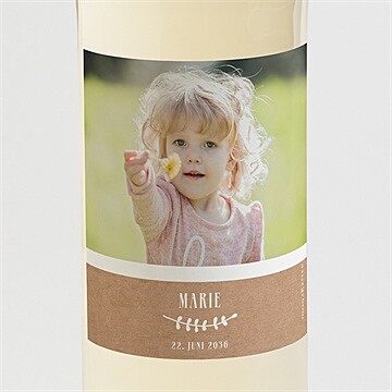 Flaschenetikett Taufe Ref. N3002185
