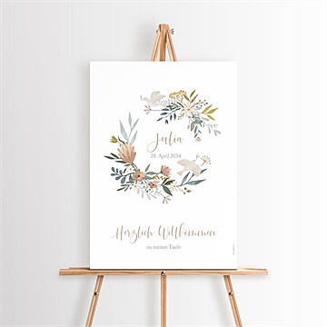 Willkommensschild Taufe ref. N260504