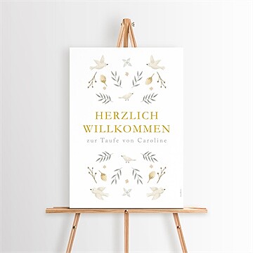 Willkommensschild Taufe ref. N260510