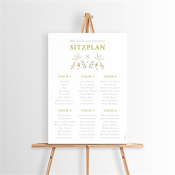 Sitzplan Taufe ref. N260511